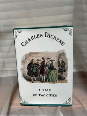 Vintage 1998 Charles Dickens "A Tale of Two Cities" Hardcover